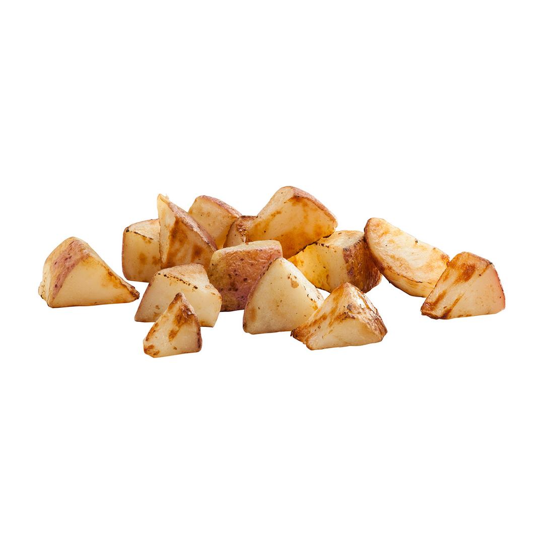 Papas de cáscara roja rostizadas