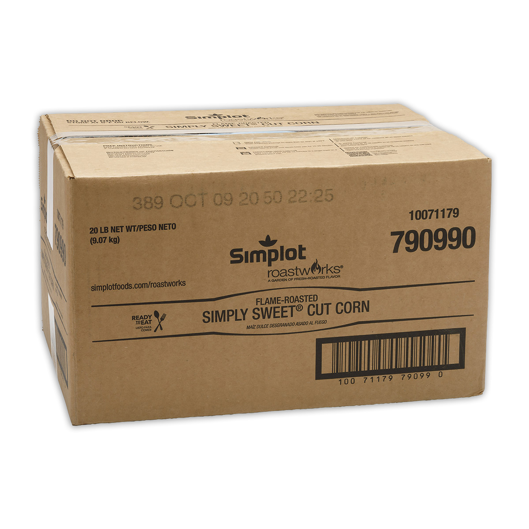 Maíz desgranado Simply Sweet® rostizado a la llama RTE
