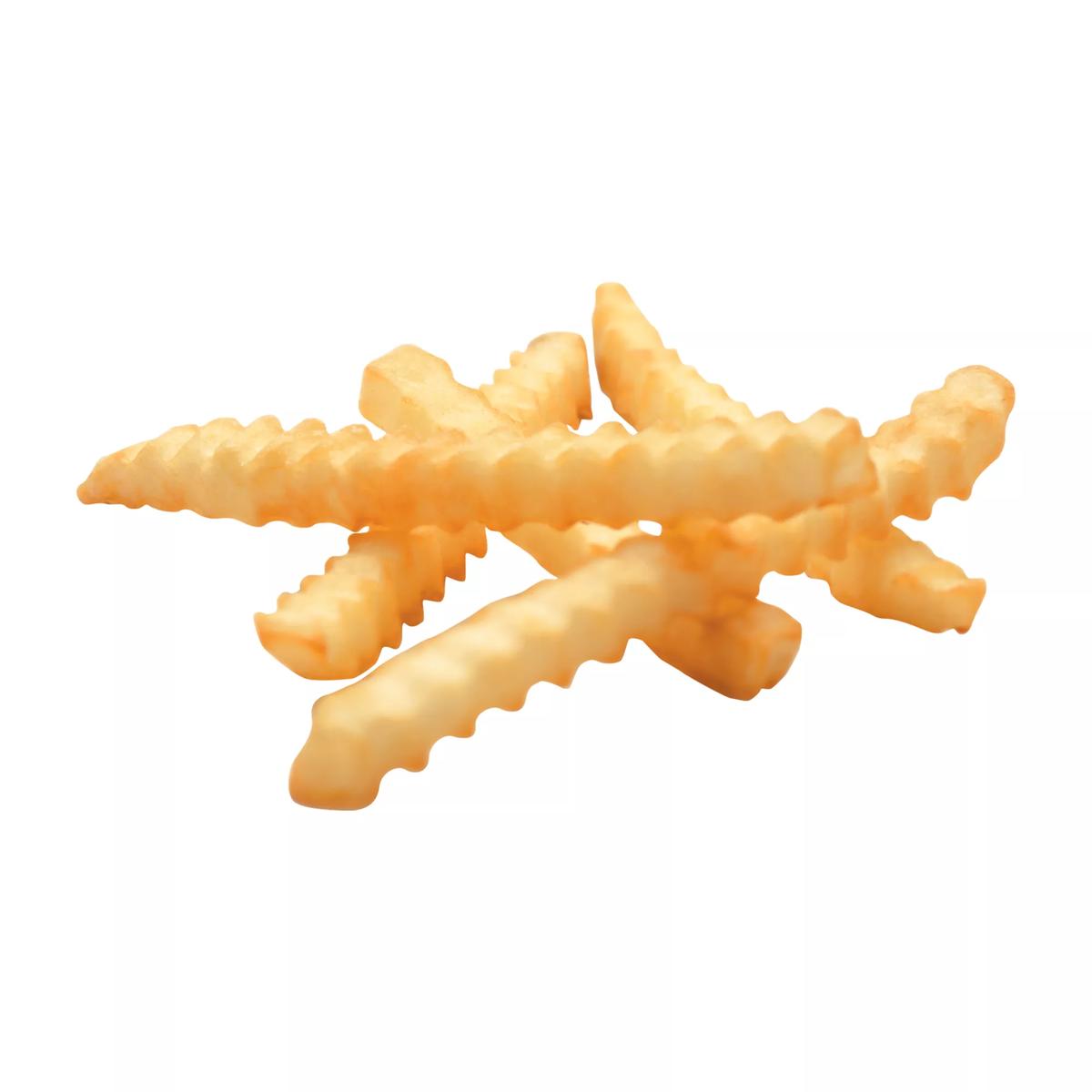 Clear Coated Shoestring Crinkle Cut Fries | Simplot Food - USA