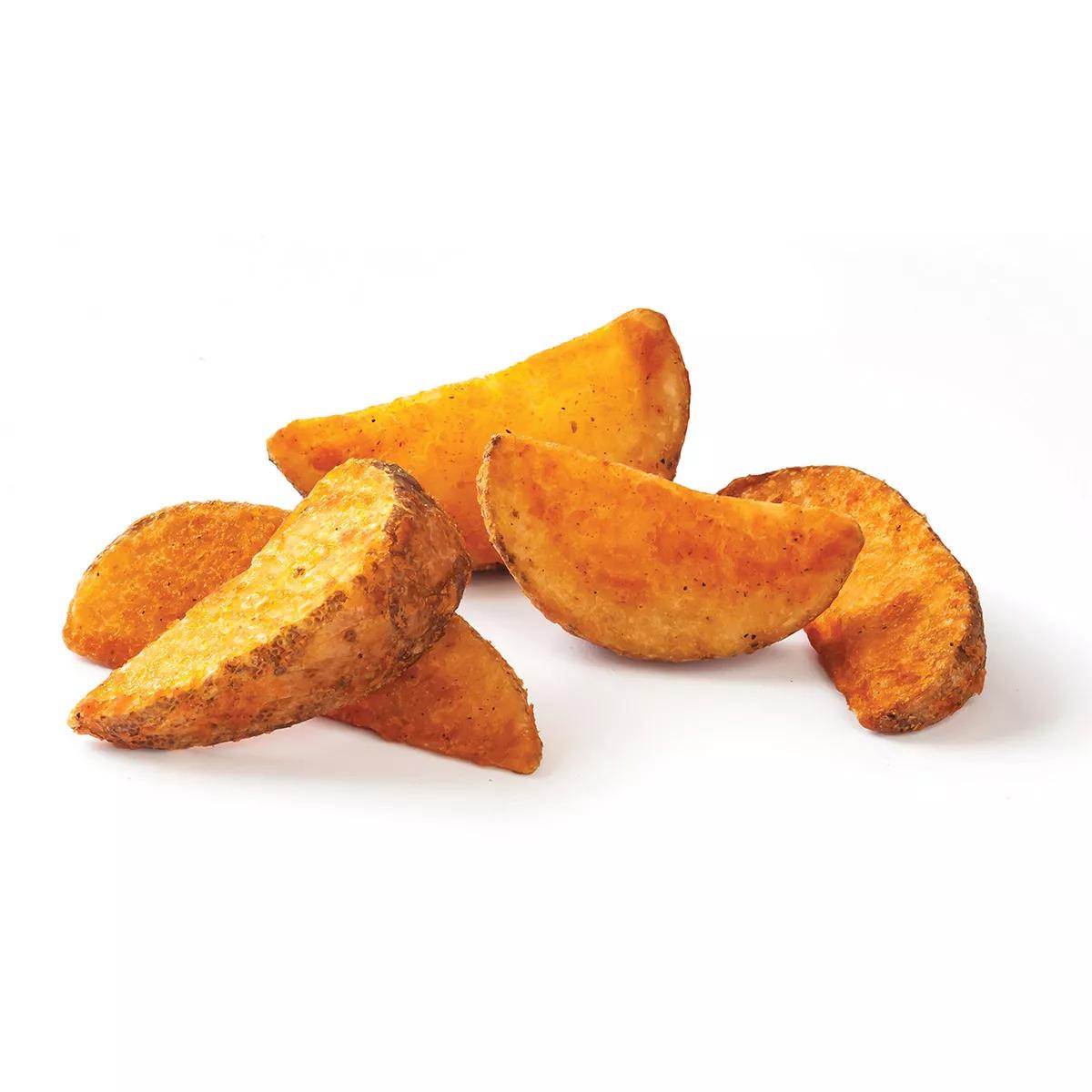 Savory Reduced Sodium 10 Cut Crinkle Cut Wedges, Skin On | Simplot Food ...